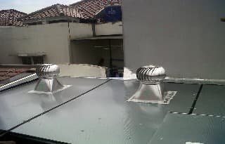 Pemasangan Turboair Turbine Ventilator proyek 68